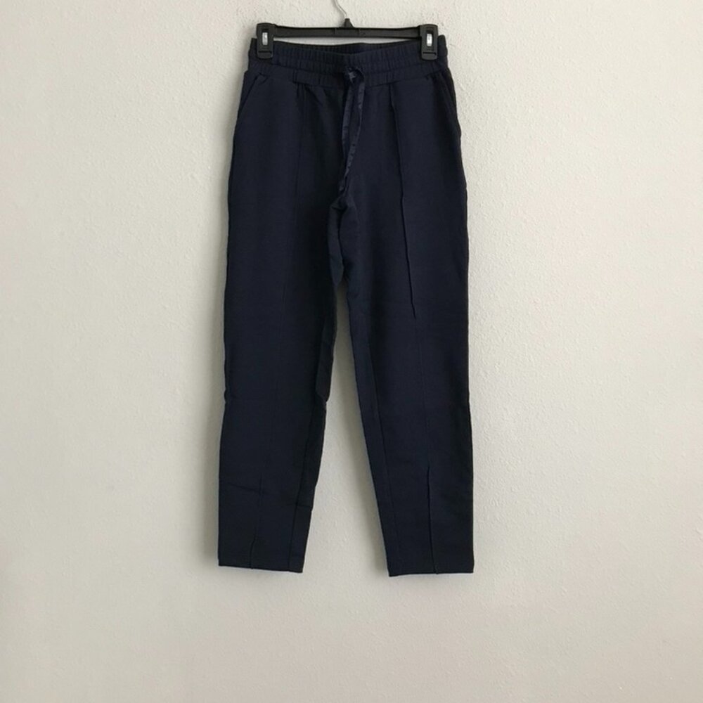 J Jason Wu Petite Tapered Knit Jogger - Blue (Sz XXSP) a459536